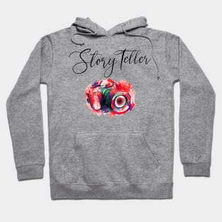 Story Teller Photographer Gift Hoodie